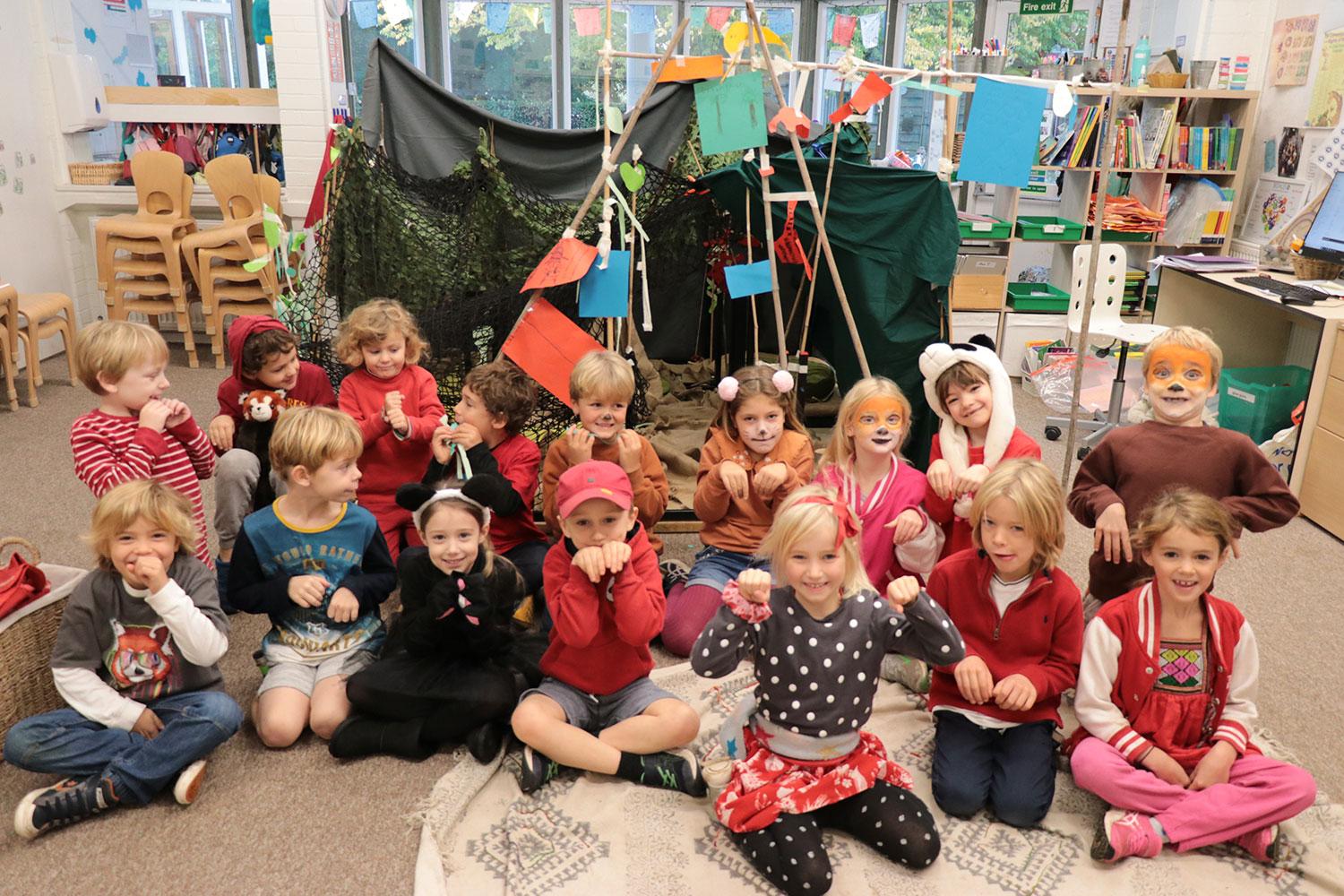 Bedales Pre-prep, Dunannie pupils on Red Panda Day